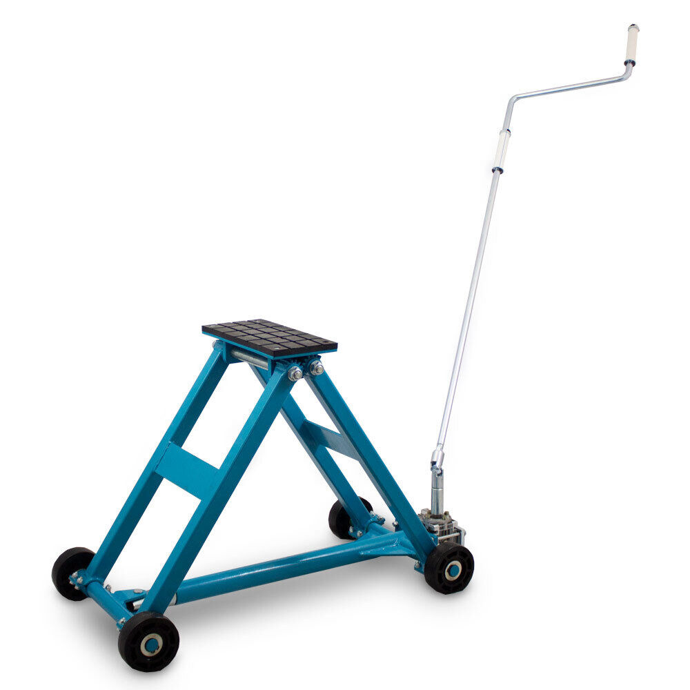 Nůžkový zvedák BITUXX 2,5T plochá platforma 11-48cm na ruční kliku MS19207